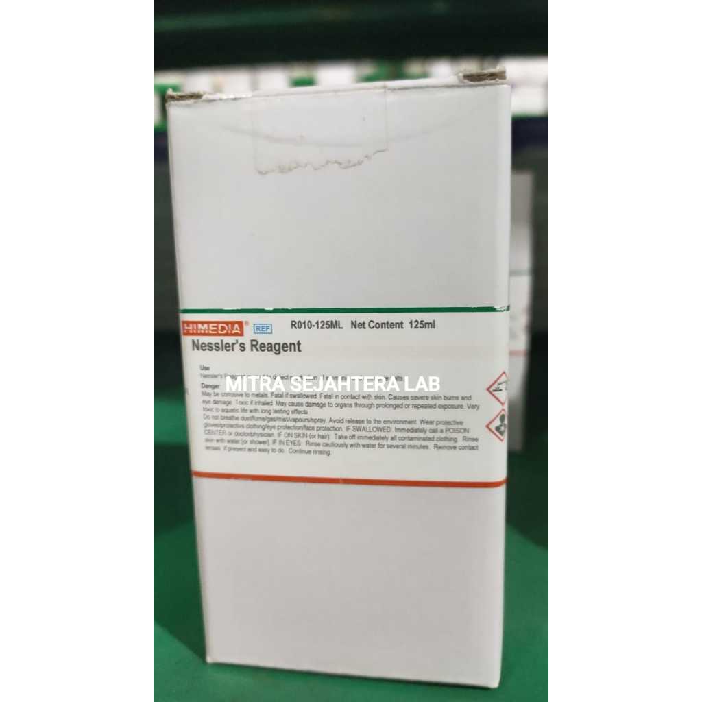 R010 NESSLER'S REAGENT HIMEDIA KEMASAN 125ML NESSLER NESLER NESSLERS R010-125ML