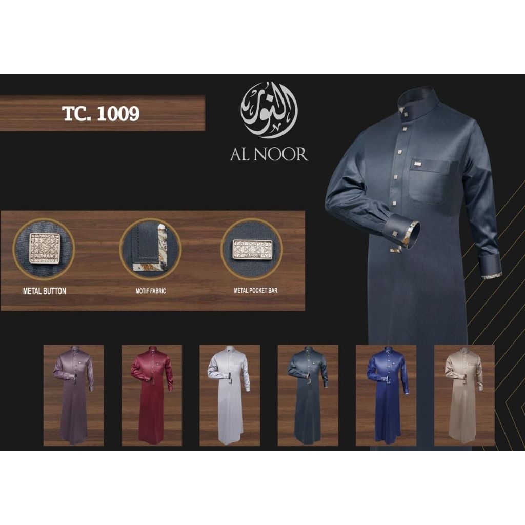 GAMIS / JUBAH AL NOOR PREMIUM POLYSTER SAUDI ORIGINAL