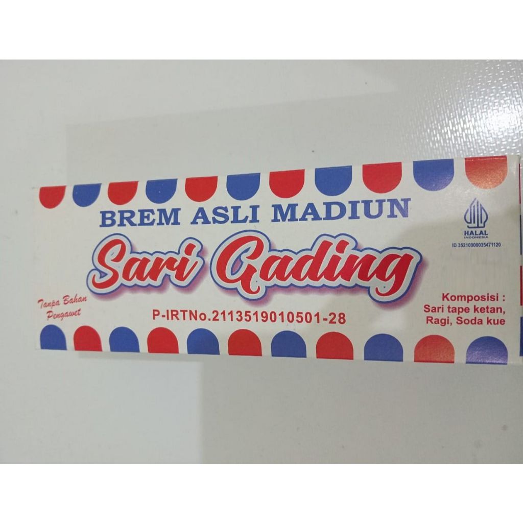 Brem Suling Gading Asli Madiun Original 1pcs Isi 5