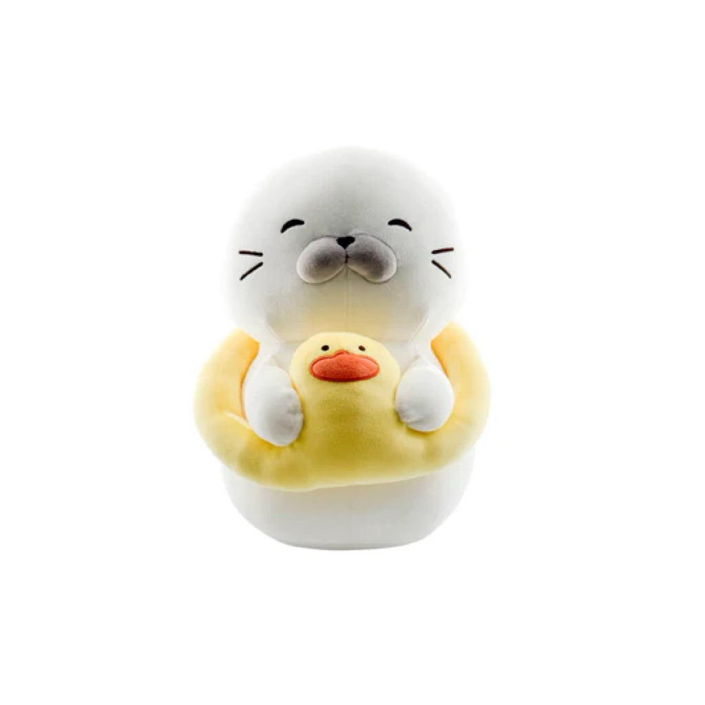 Miniso seagul duck swin ring seal plush toy / anjing laut singa laut beek boneka mainan anak