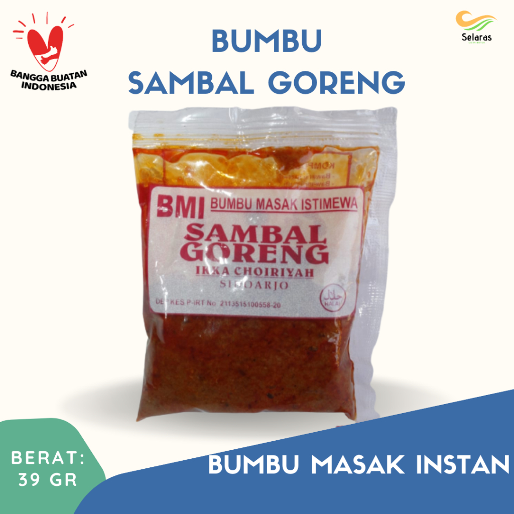 Bumbu Masak Istimewa Sambal Goreng (BMI) bukan BMM | Bumbu Sambal Goreng Instan