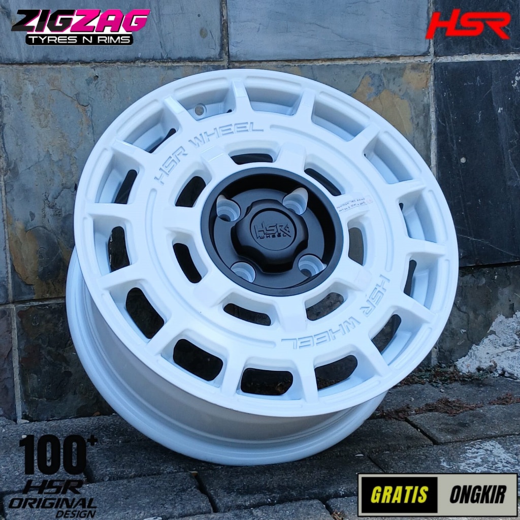 Velg Mobil Livina R16 Pelek HSR Ring 16 Mentawai White