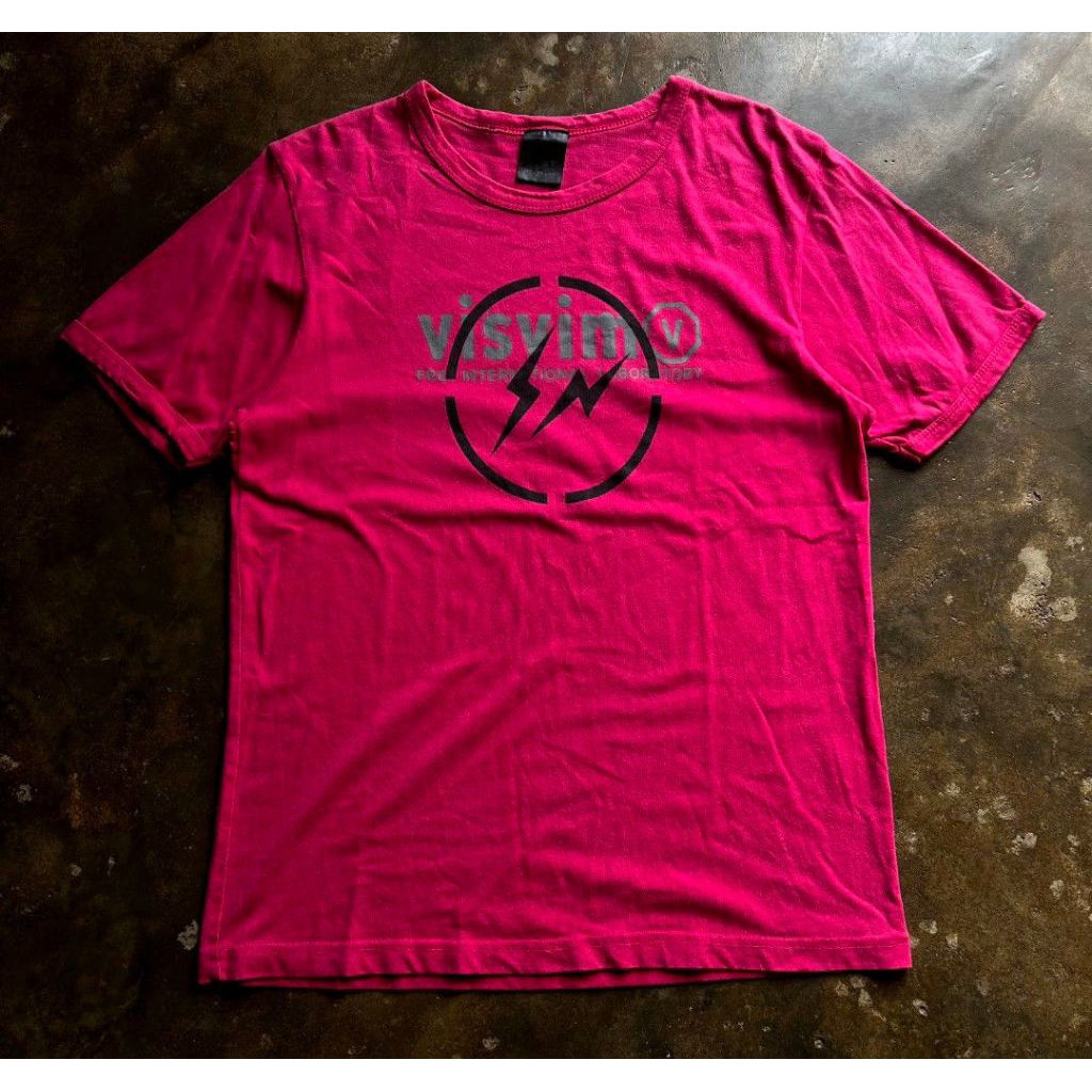 LUXURY VISVIM X FRAGMENT DESIGNER RINGER TEE