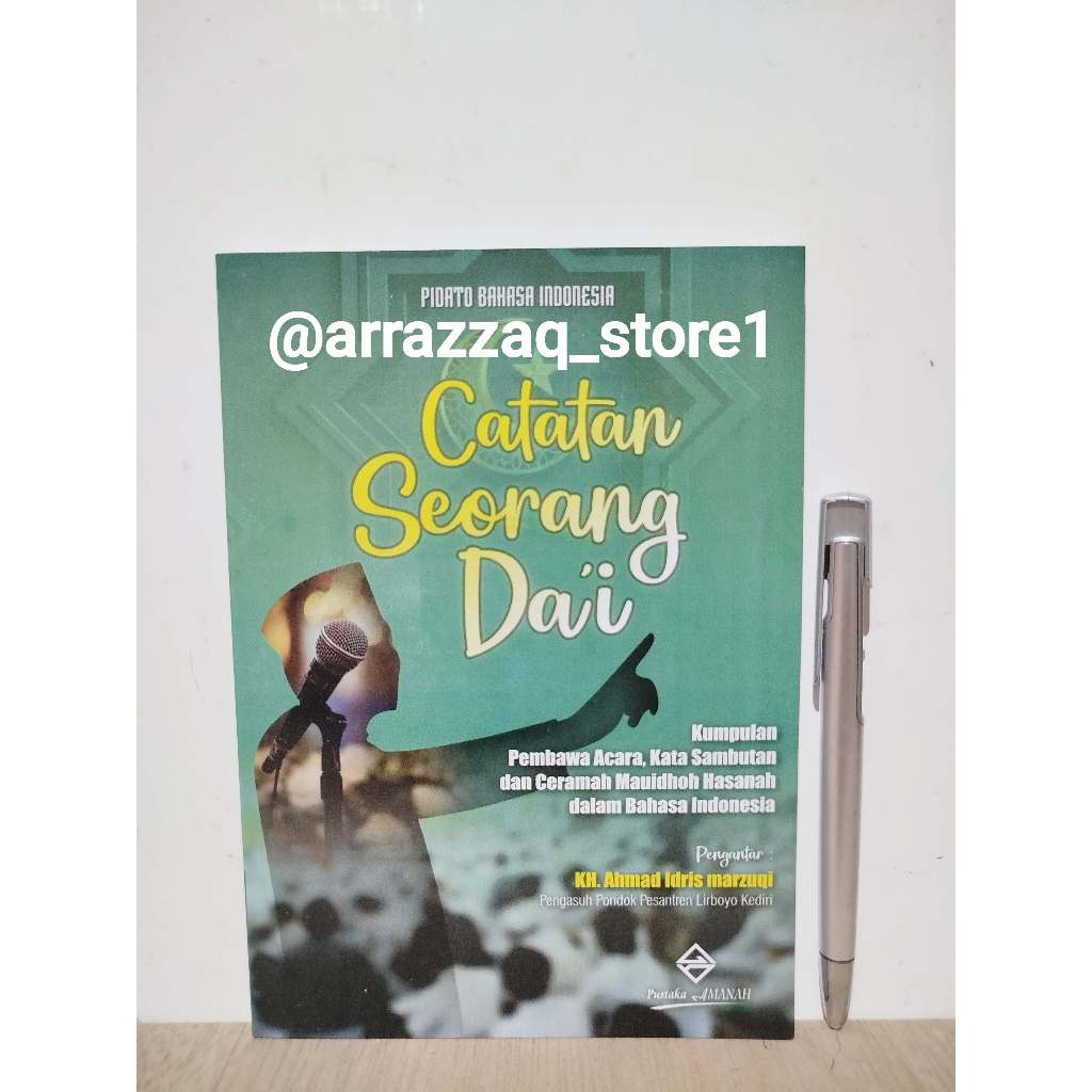 Kitab Kumpulan Pidato Bahasa Indonesia Catatan Seorang Dai - Pustaka Amanah