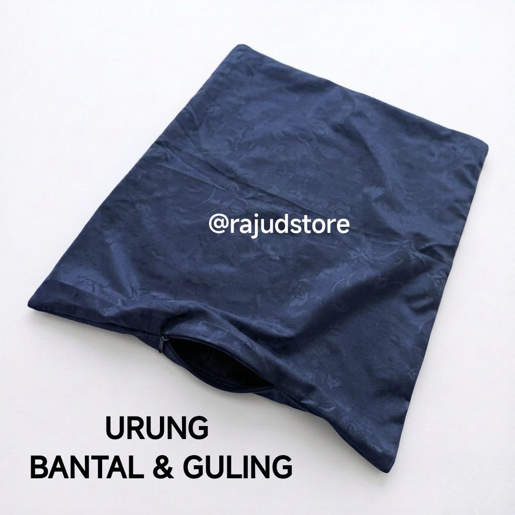 Urung Bantal Dan Guling Resleting Motif Embos  Urung untuk diisi Dakron