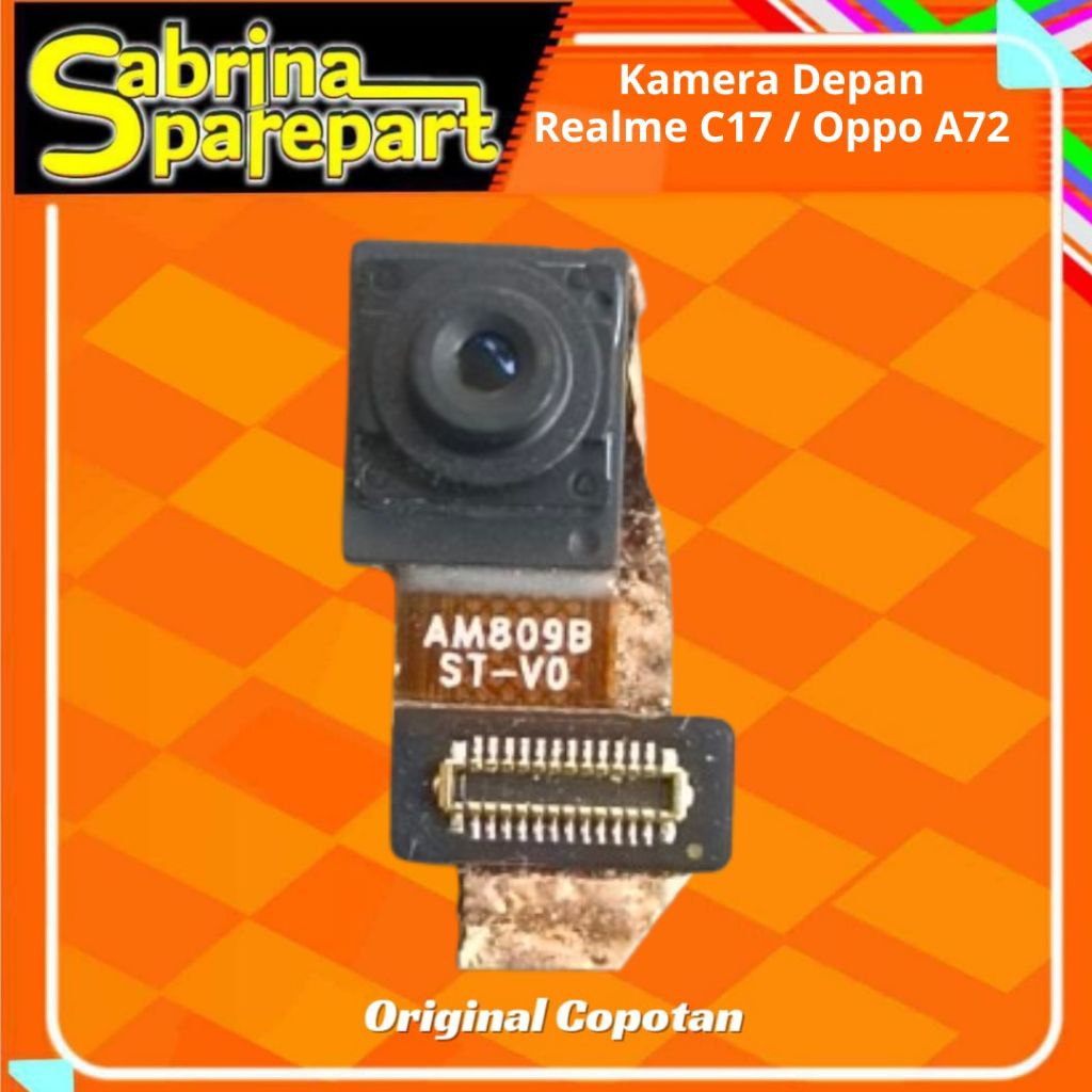 Kamera Depan Realme C17 Original second Copotan