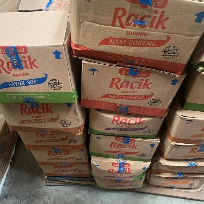 Indofood Bumbu Racik Instant Aneka Varian Sachet Praktis 1 DUS isi 20 rcg x 26 gram (200 pcs) GROSIR