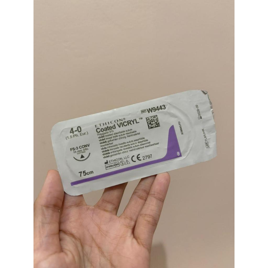 Vicryl 4/0 Benang Jahit Vicryl