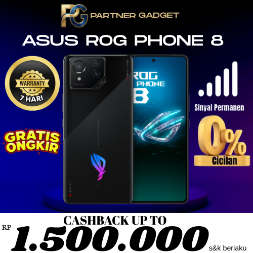 Asus rog phone 8 ram 12/256gb second fullset original resmi asus Indonesia