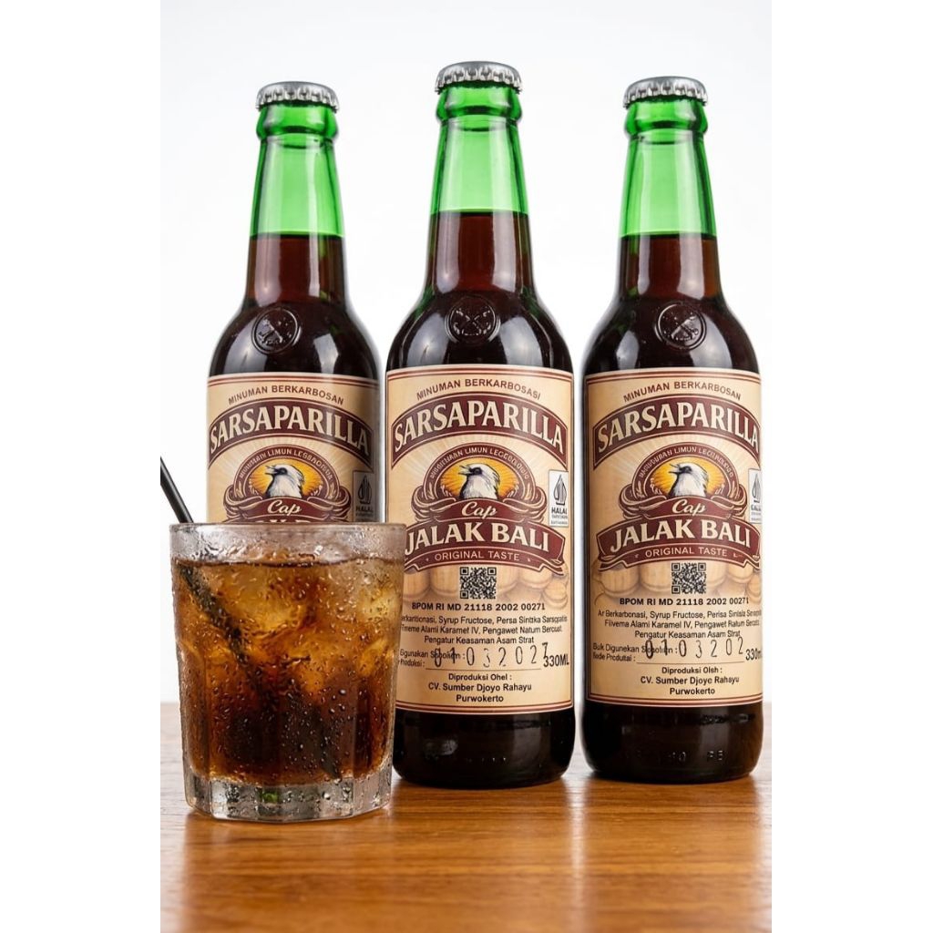 Limun Sarsaparilla Cap Jalak Bali