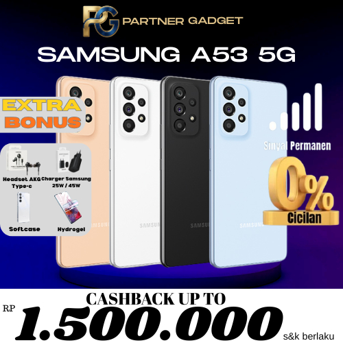 Samsung Galaxy A53 5G SEIN | 8/256GB 128GB Second Resmi Indonesia