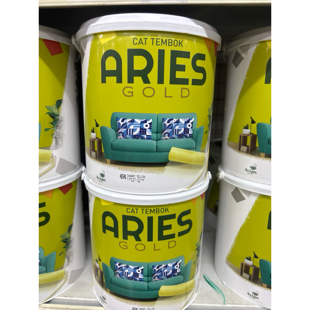ARIES GOLD CAT TEMBOK 4.5KG