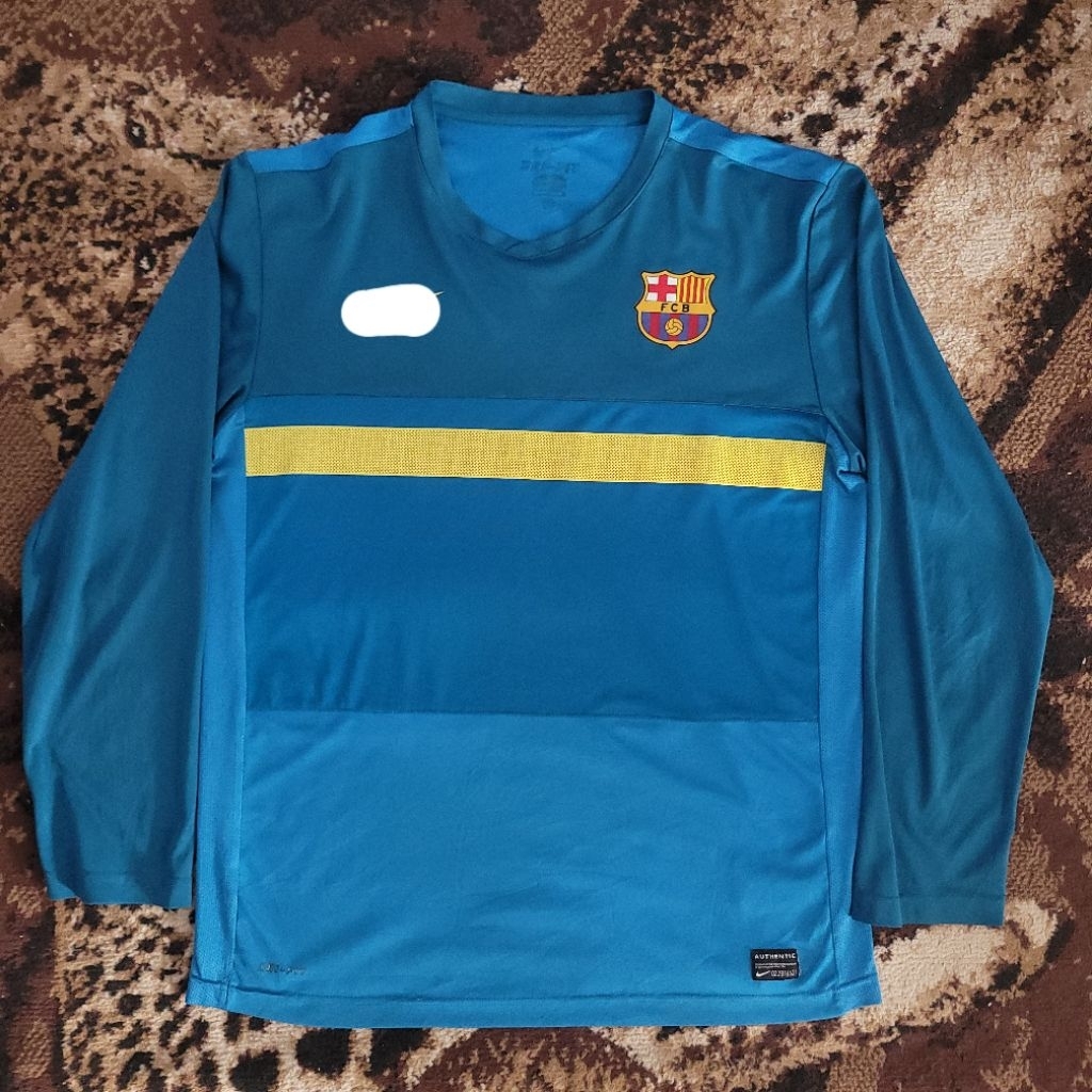 Jersey Barca Barcelona 2011 2012 pre match ls long sleeve longsleeve training