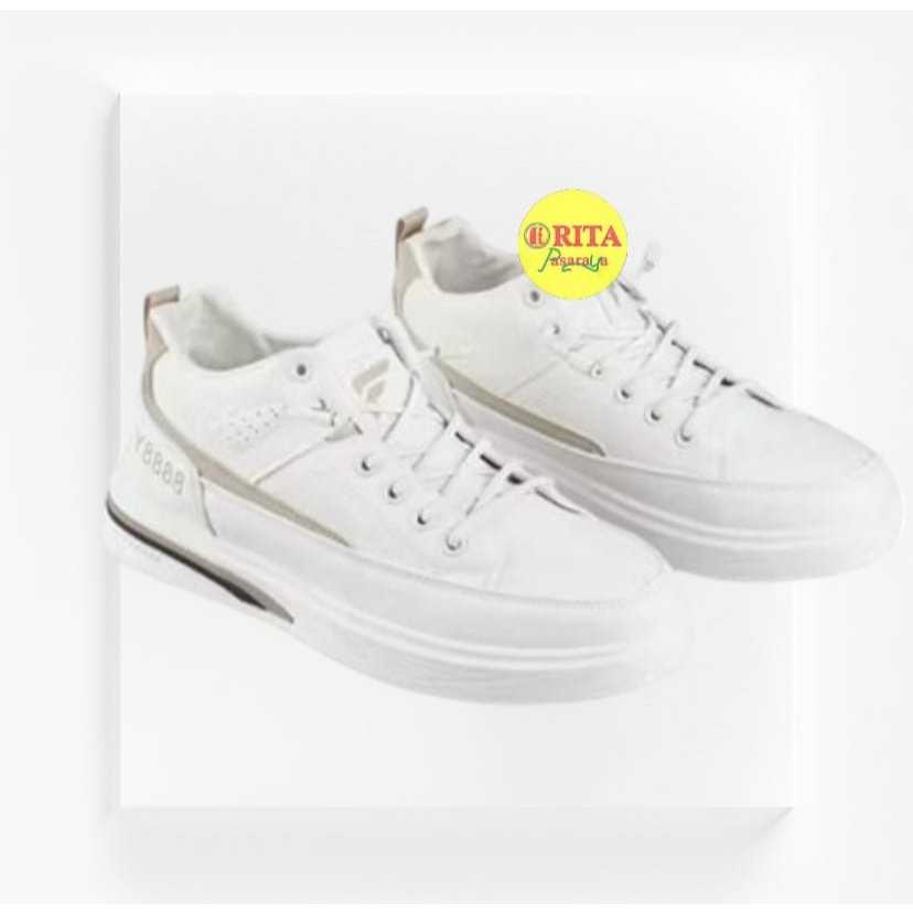 Fransisca Renaldy Sepatu Sneakers Tali Pria / Sneakers Tali Pria