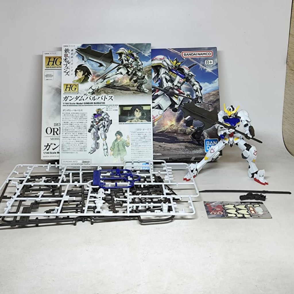 Bandai HGIBO Barbatos / Model Kit Gundam HG 1/144 2nd Sudah Rakit H183