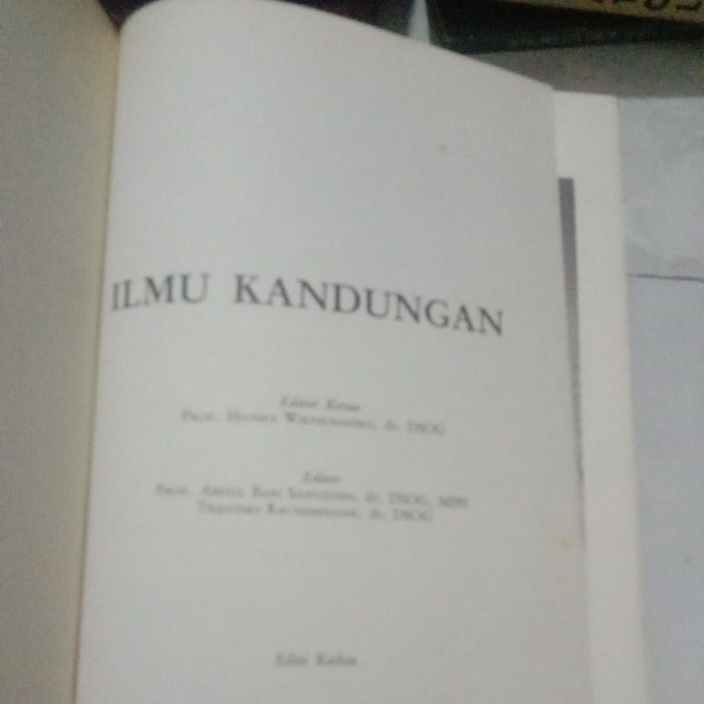 ilmu kandungan Dr Sarwono prawiroharjo