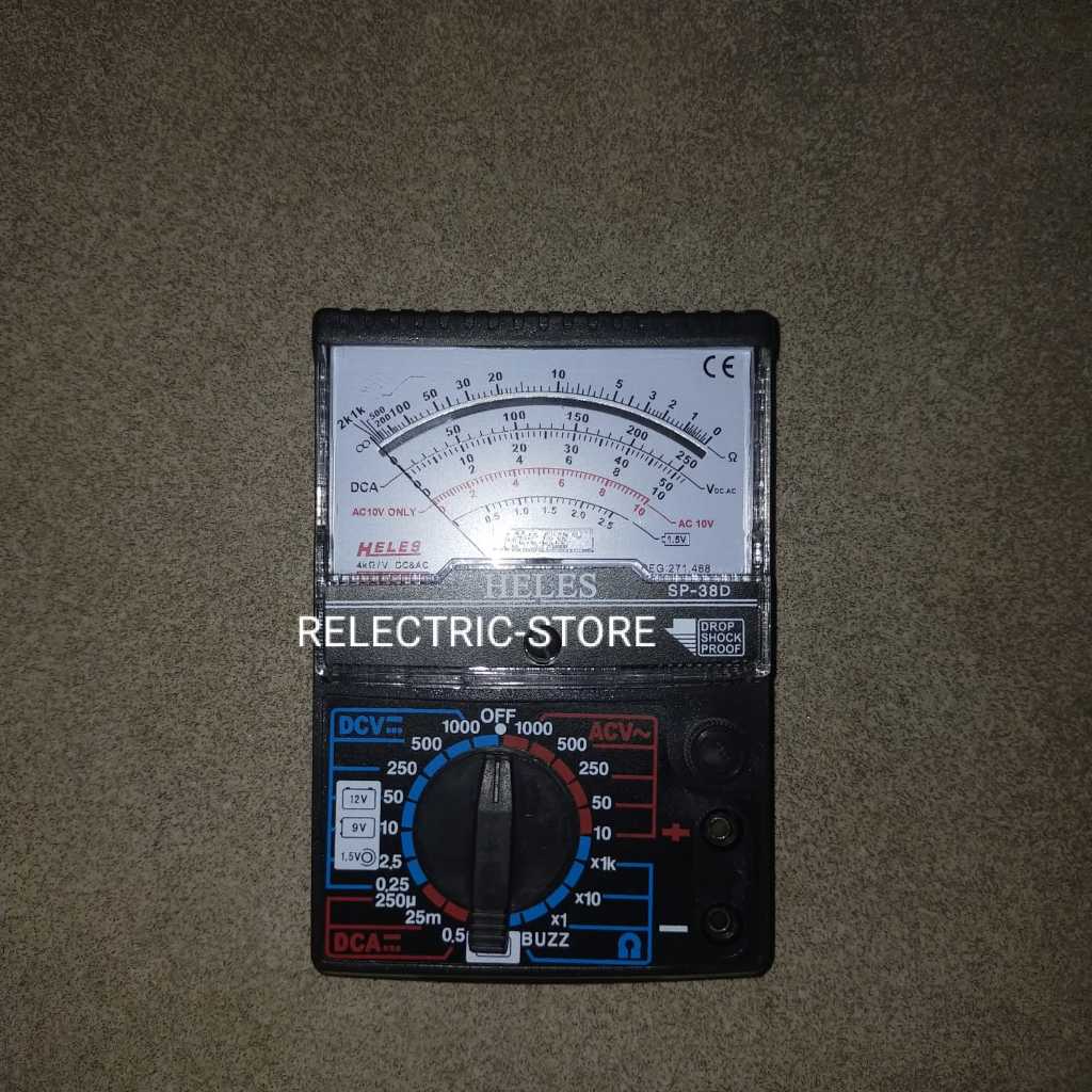 Multitester Analog HELES SP-38D MULTI TESTER ORIGINAL