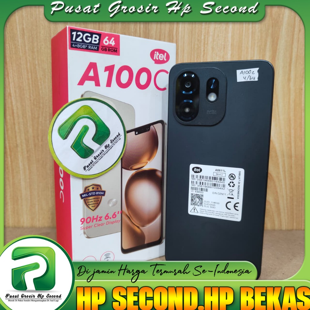 Itel A100C Ram 3/64GB | Ram 4/64GB ( Second )