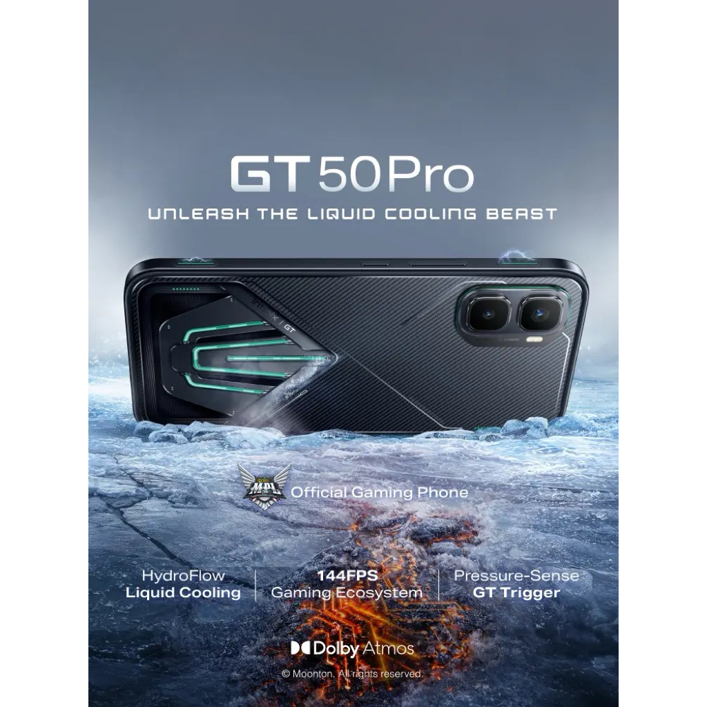 Infinix GT 50 Pro 12/512 Garansi Resmi Infinix Indonesia
