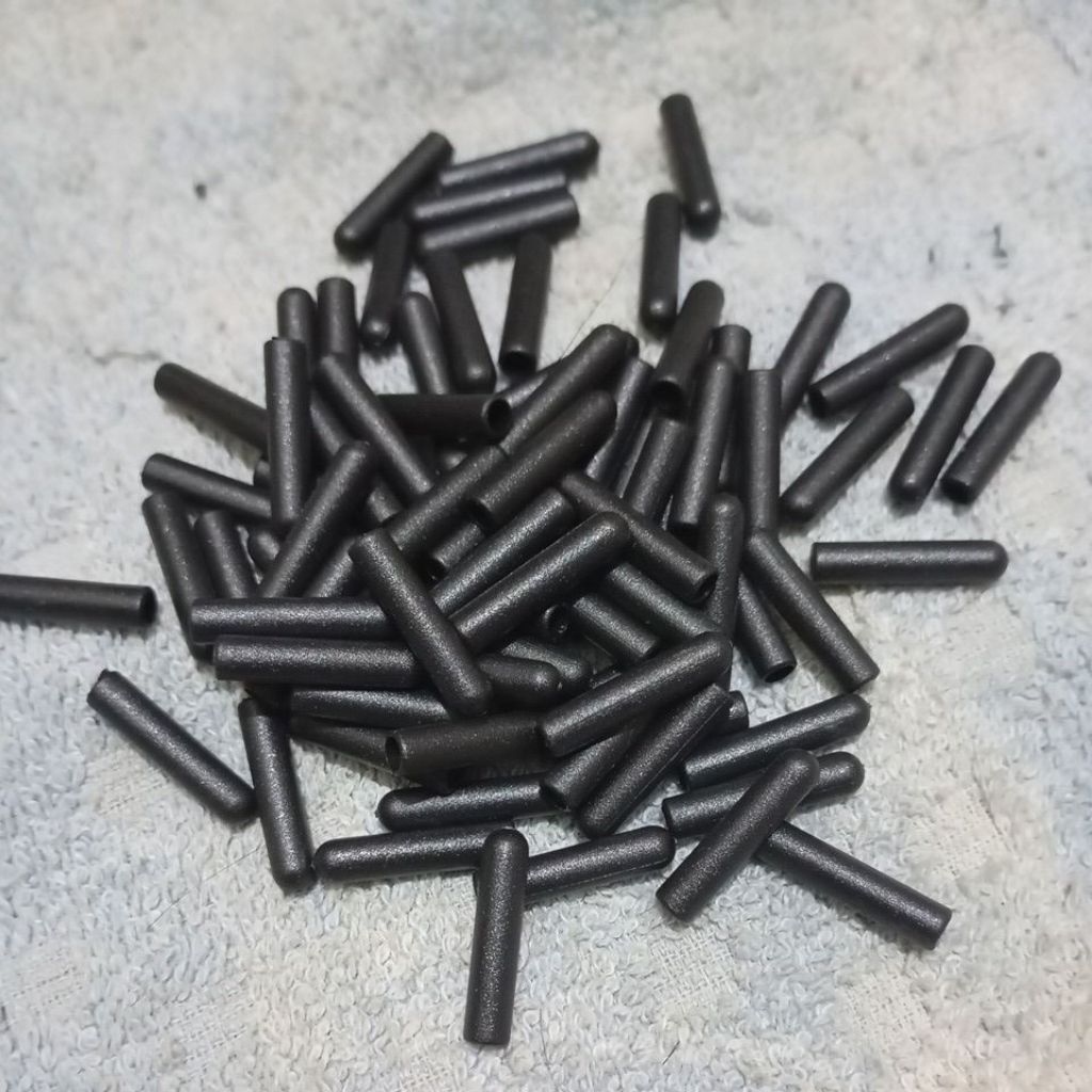 (10 pcs) Aglet kapsul plastik ujung tali