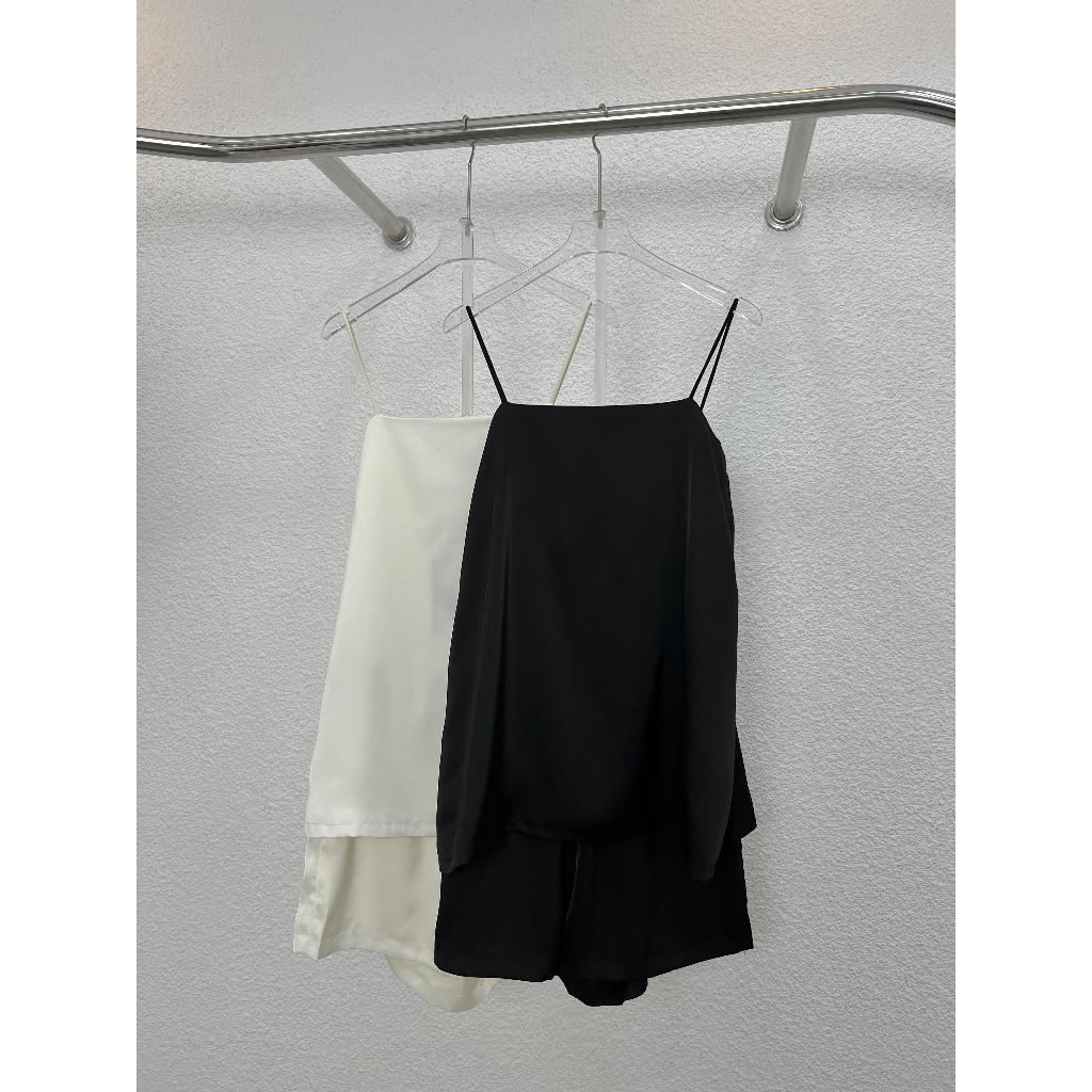 Stevia Silk Set / Oneset Satin / Setelan Satin - GURLBUCKET