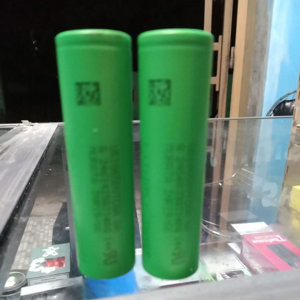 Baterai Sony vct 6a- Batre Hijau 18650, Tahan Lama dan Kuat