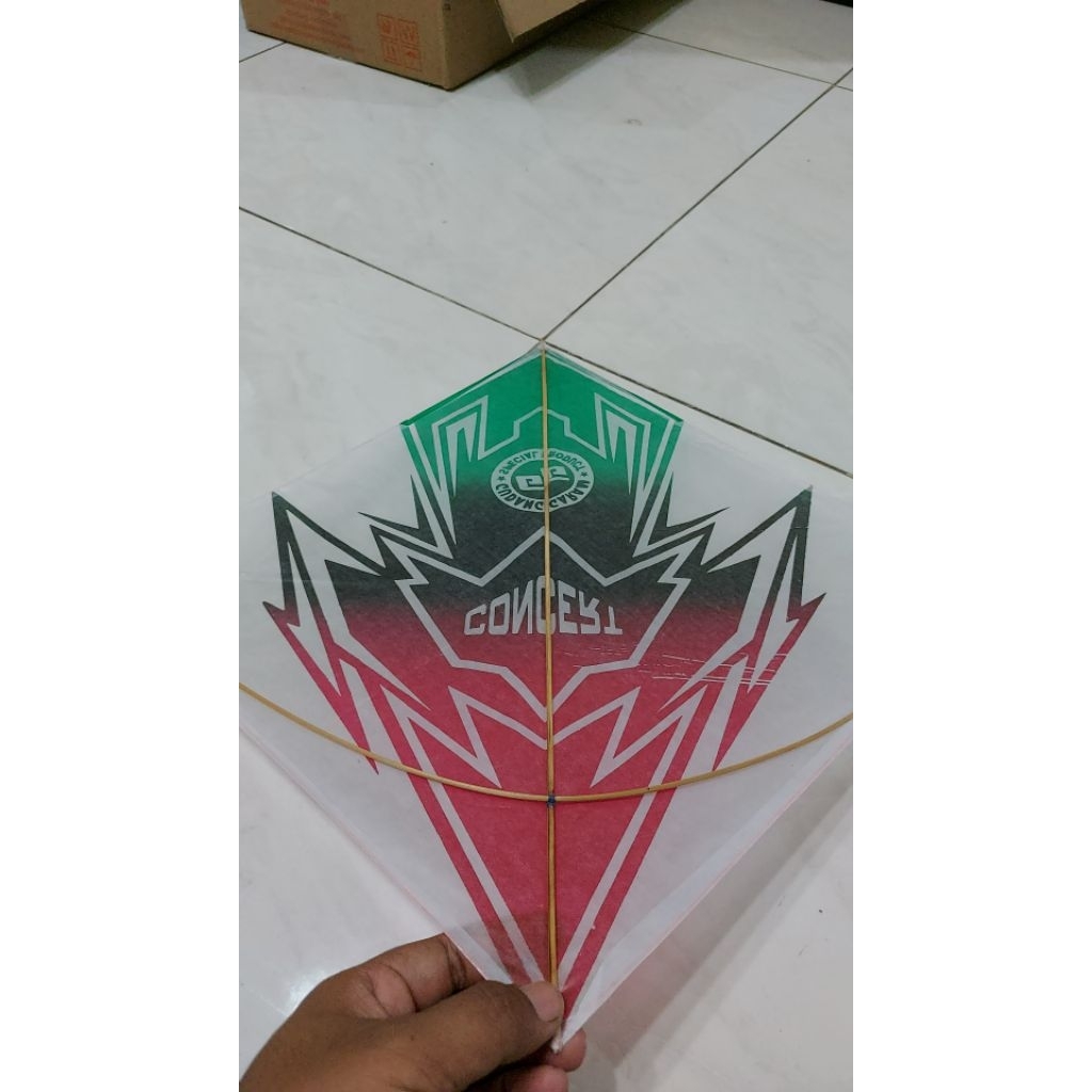 layangan sukhoi standart kertas minyak / tisu