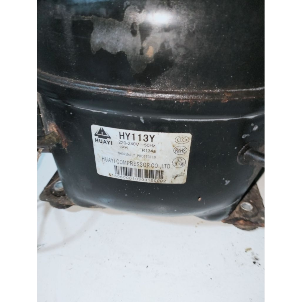 kompresor freezer box HY113Y copotan