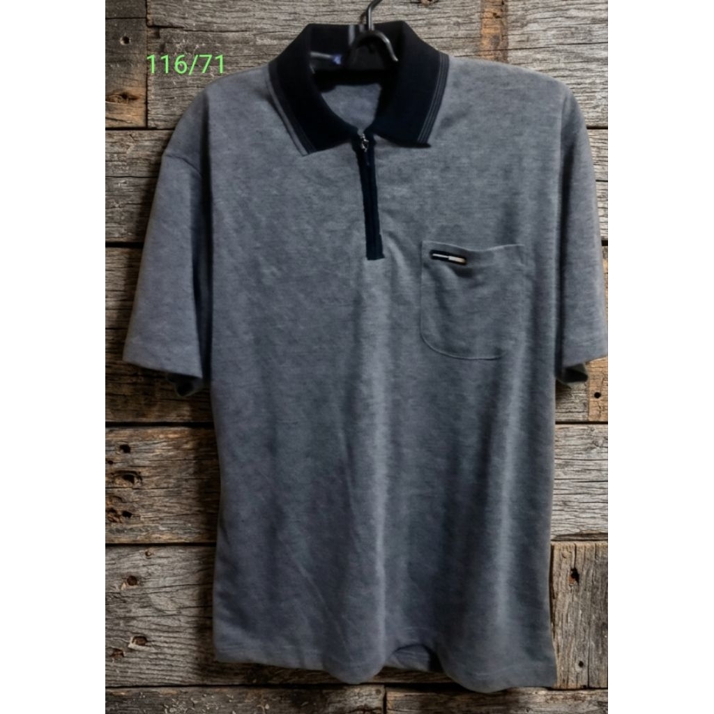 kaos kerah second pria keren
