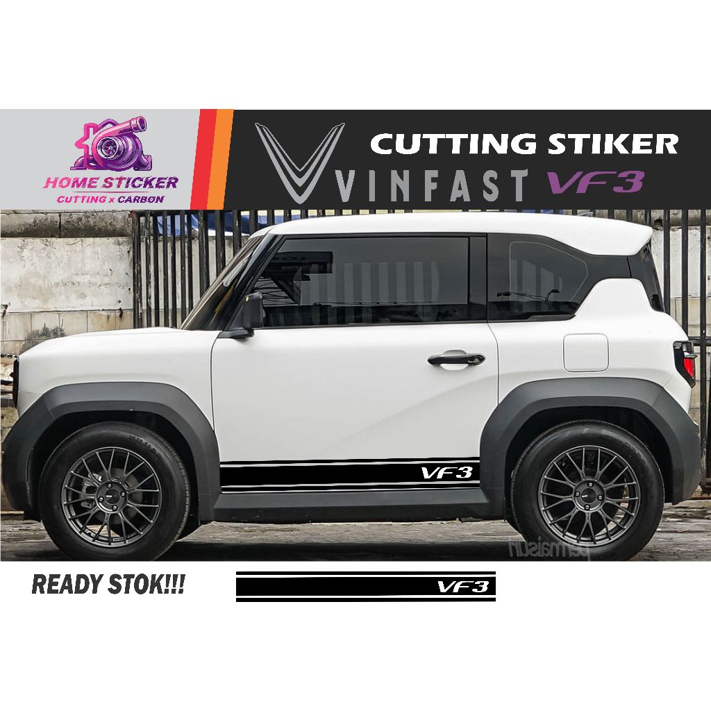 Cutting Vinfast vf3 Stiker VINFAST VF3