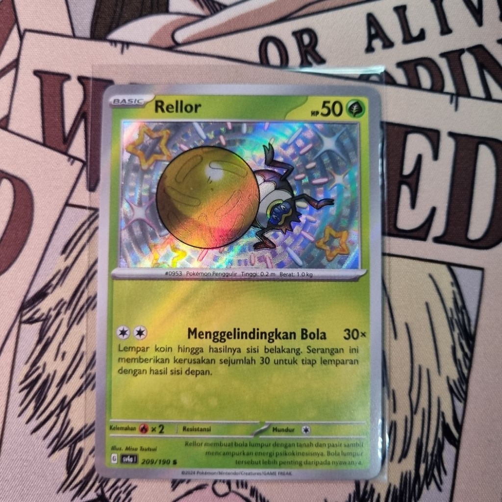 Rellor Baby Shiny Harta Berkilau Pokemon TCG Indo