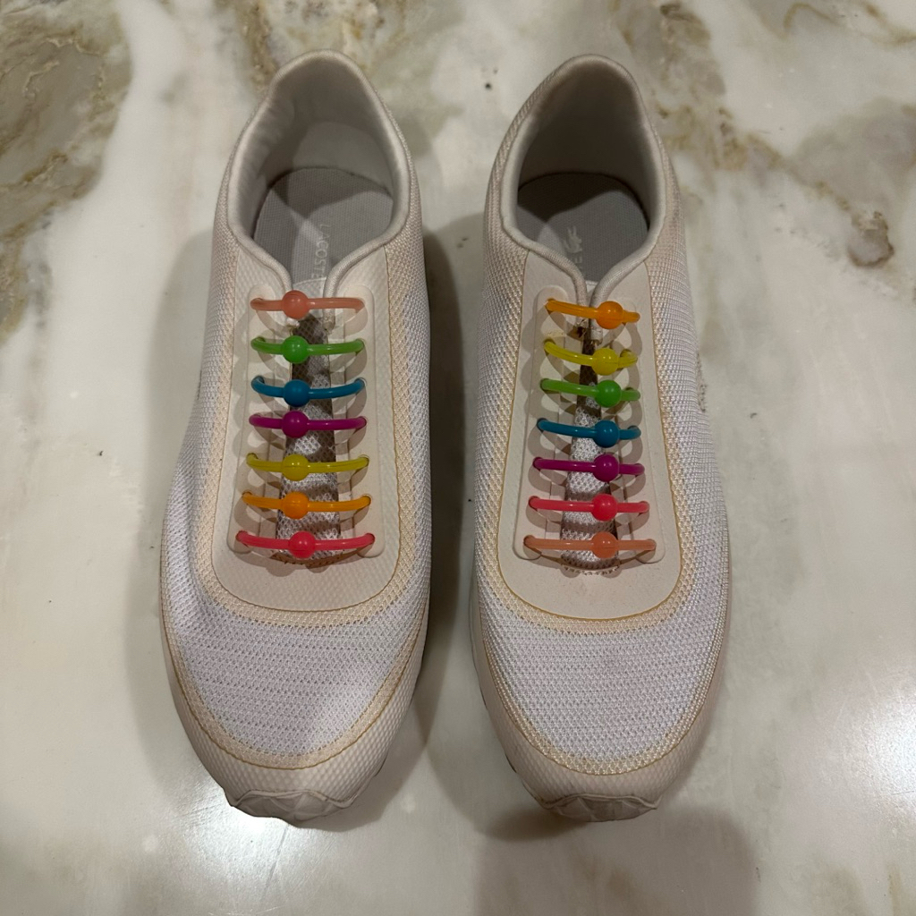 PRELOVED Lacoste Sneakers Putih Woman Sepatu Kets Size 37