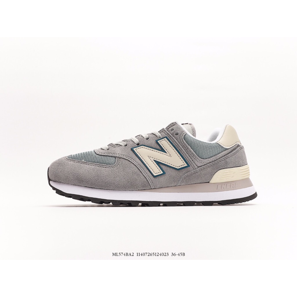 Blackshoes - Sepatu Sneakers New Balance ML574BA2 Steel Blue - 574