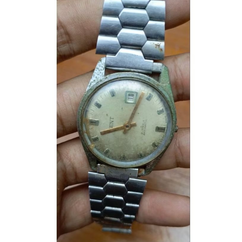 jam tangan kent vintage bekas MATI