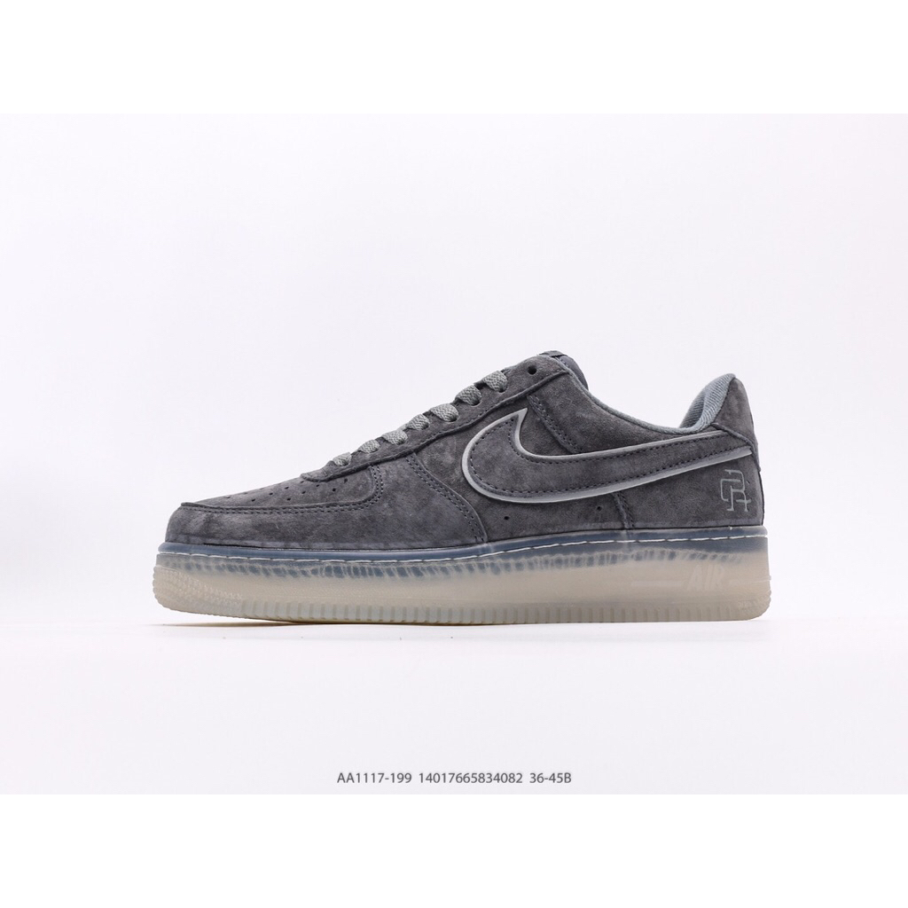 Blackshoes - Sepatu Sneakers Nike Air Force 1 Low Reigning Champ Dark Grey