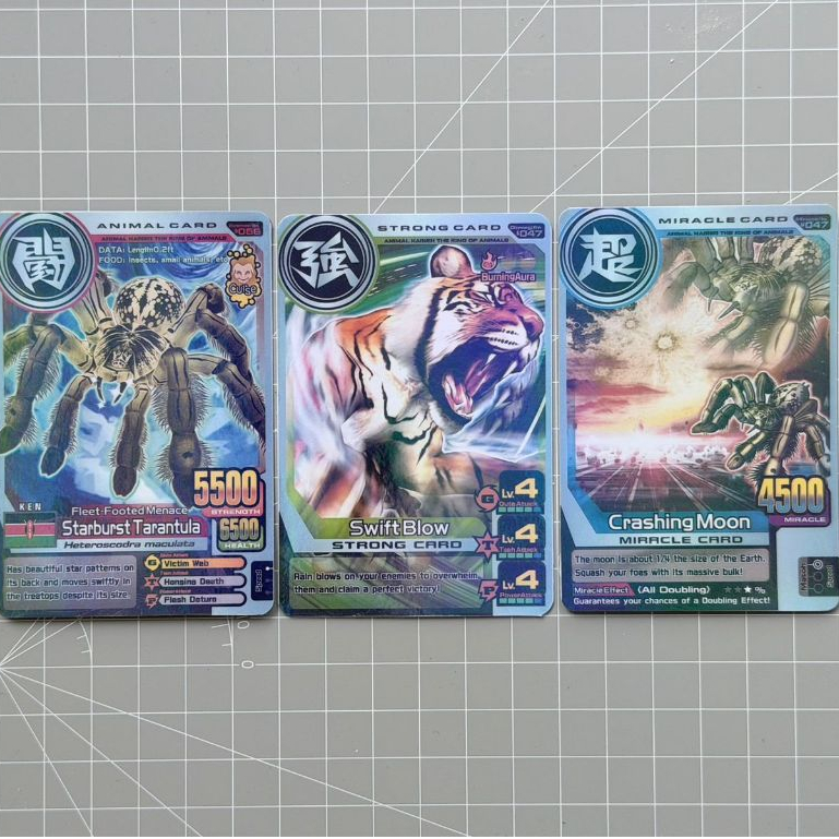 Kartu Animal Kaiser Plus + Starburst Tarantula Combo Set Copy