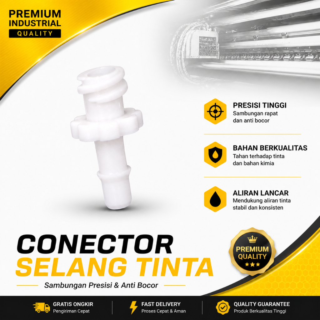 conector selang Female Mesin digital printing
