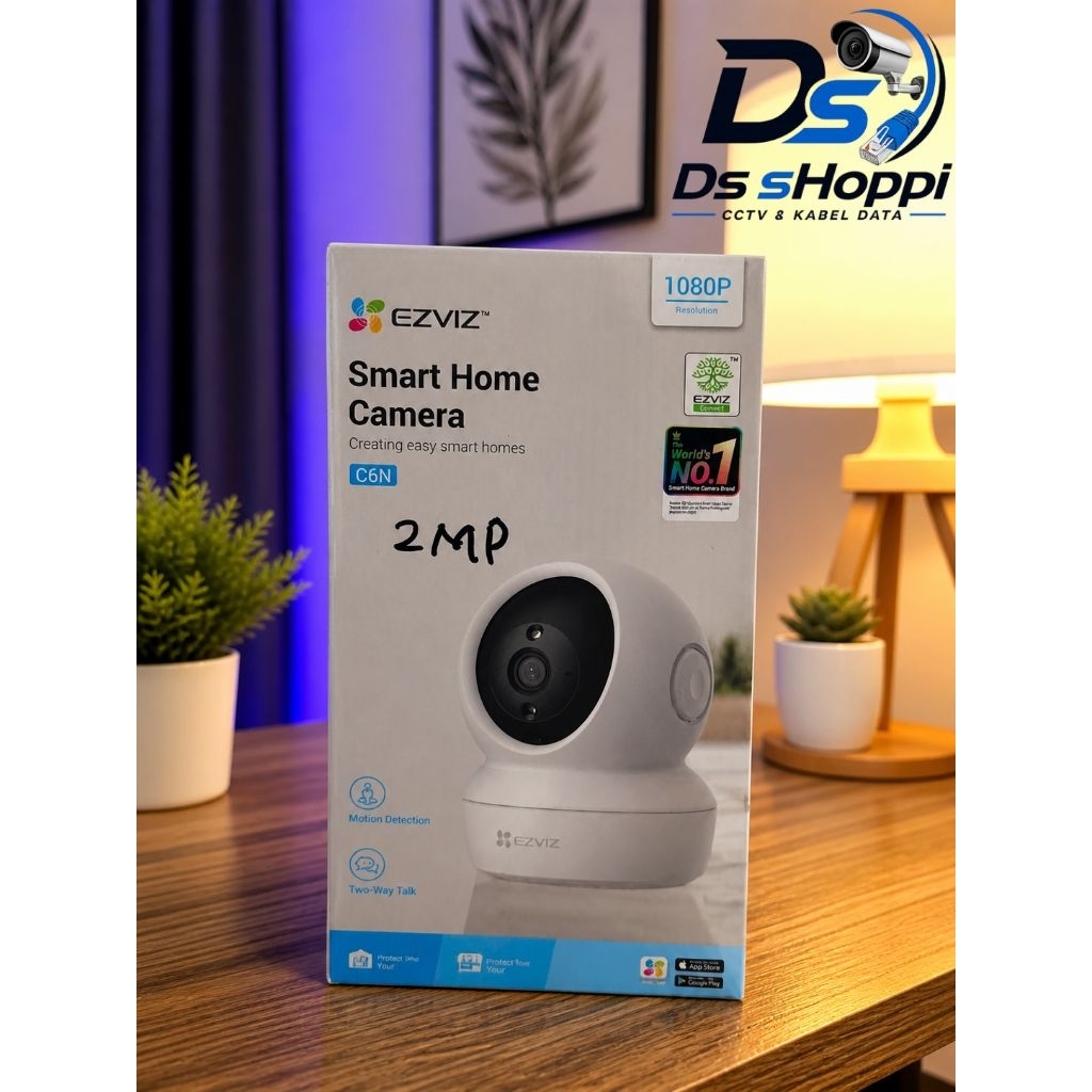 Ezviz C6N 2MP + Memory, Paket Cctv Tinggal Pasang