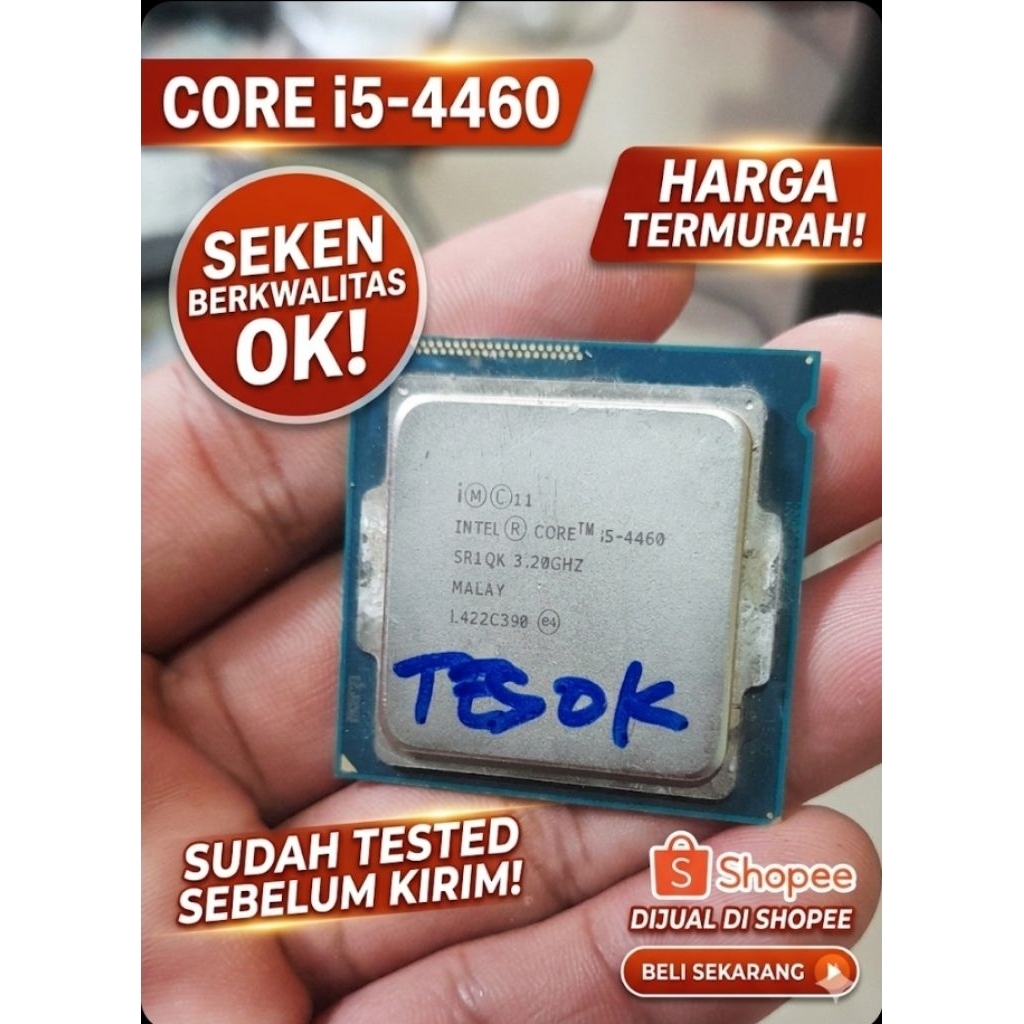 Prosesor Core i5 Gen 4 i5 4670