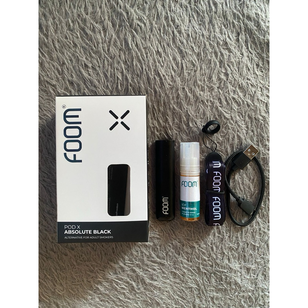 pod Foom x / P0D F00M X absolute black full set