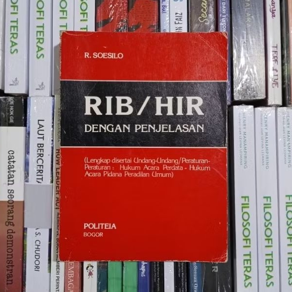 RIB/HIR Dengan Penjelasan By R Soesilo ORIGINAL