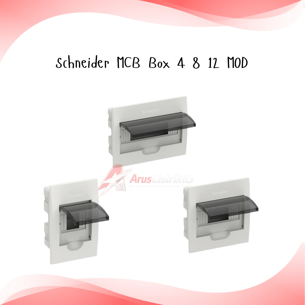 Schneider Electric MCB Box 4 mod Inbow Transparent