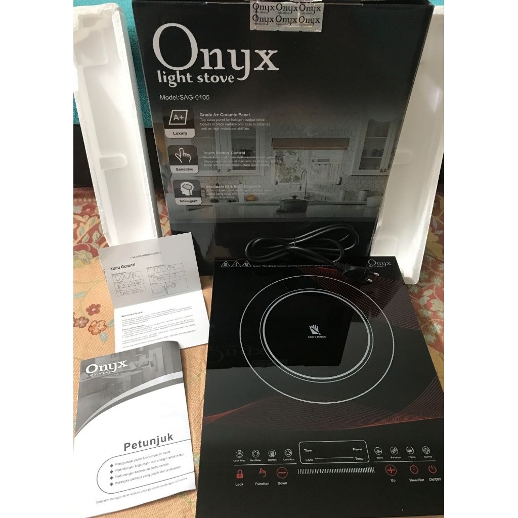 Kompor listrik Onyx Light Stove SA-0105
