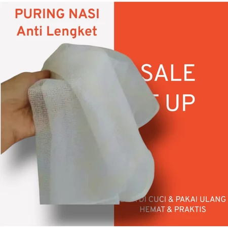 Kain Puring Saringan - Kukusan Nasi