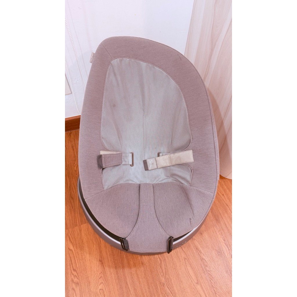 nuna leaf grow bouncer preloved warna granite