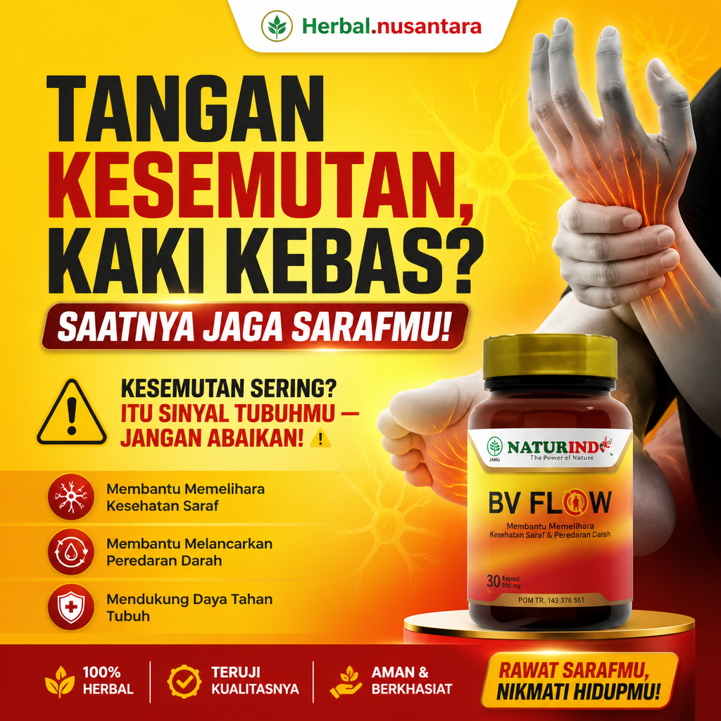 Obat Kesemutan Dan Kebas Tangan Kaki