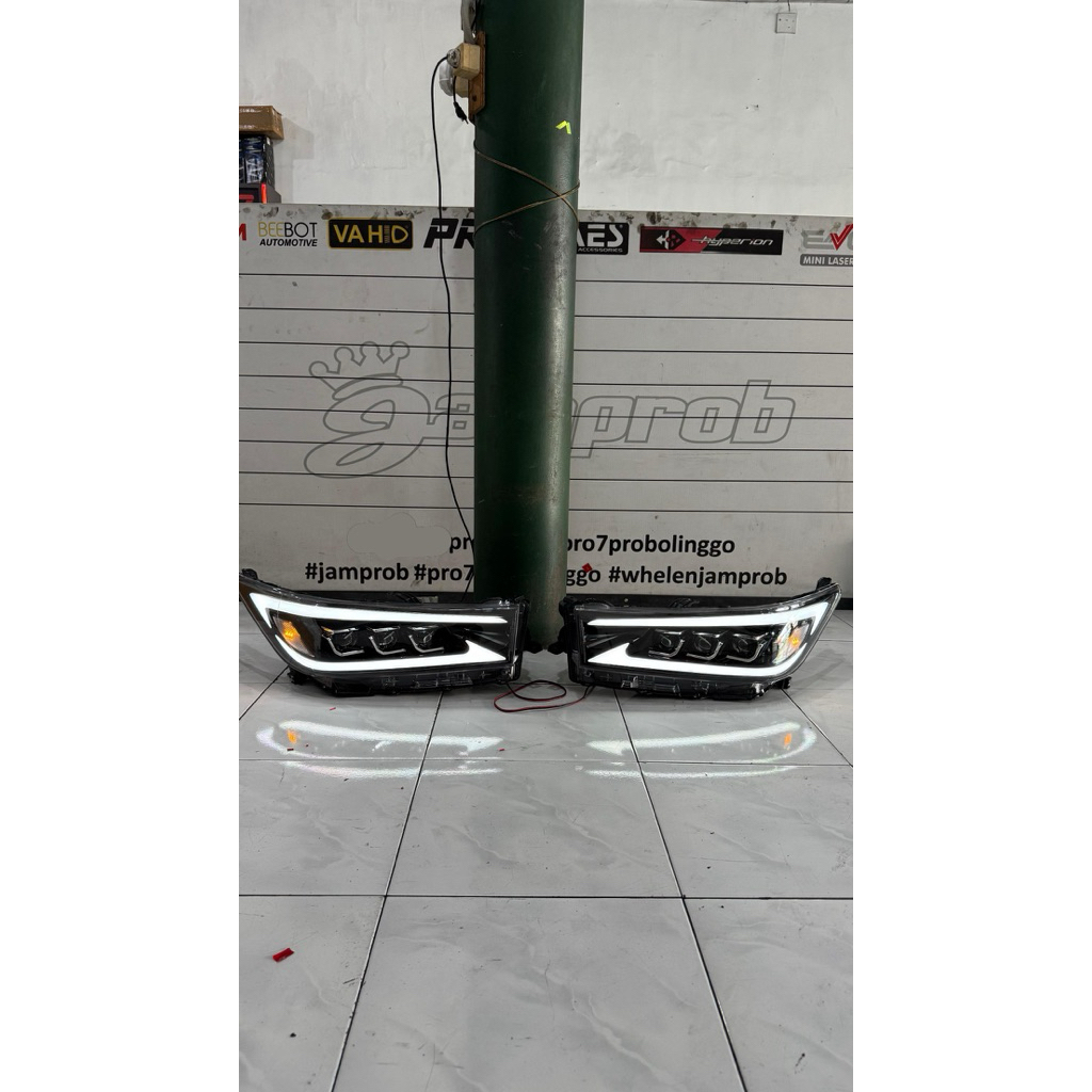 HEADLAMP AFTERMARKET INNOVA REBORN LEXUS / LAMPU DEPAN INNOVA REBORN LEXUS / HEADLAMP CUSTOM KNNOVA 
