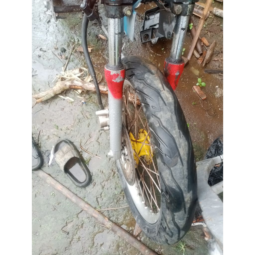ban ring 17 90/80 rata set ban dalam