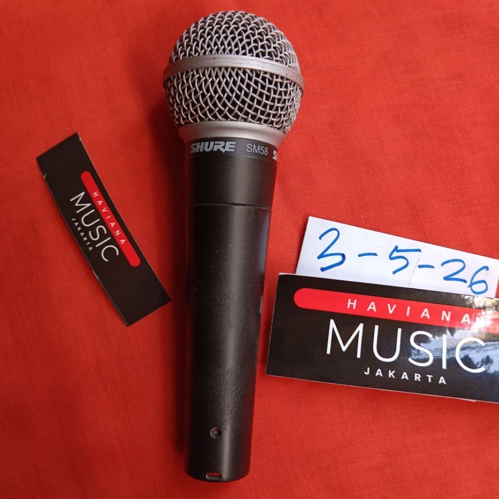 Shure SM58 Original Second Bekas Masih Sangat Bagus