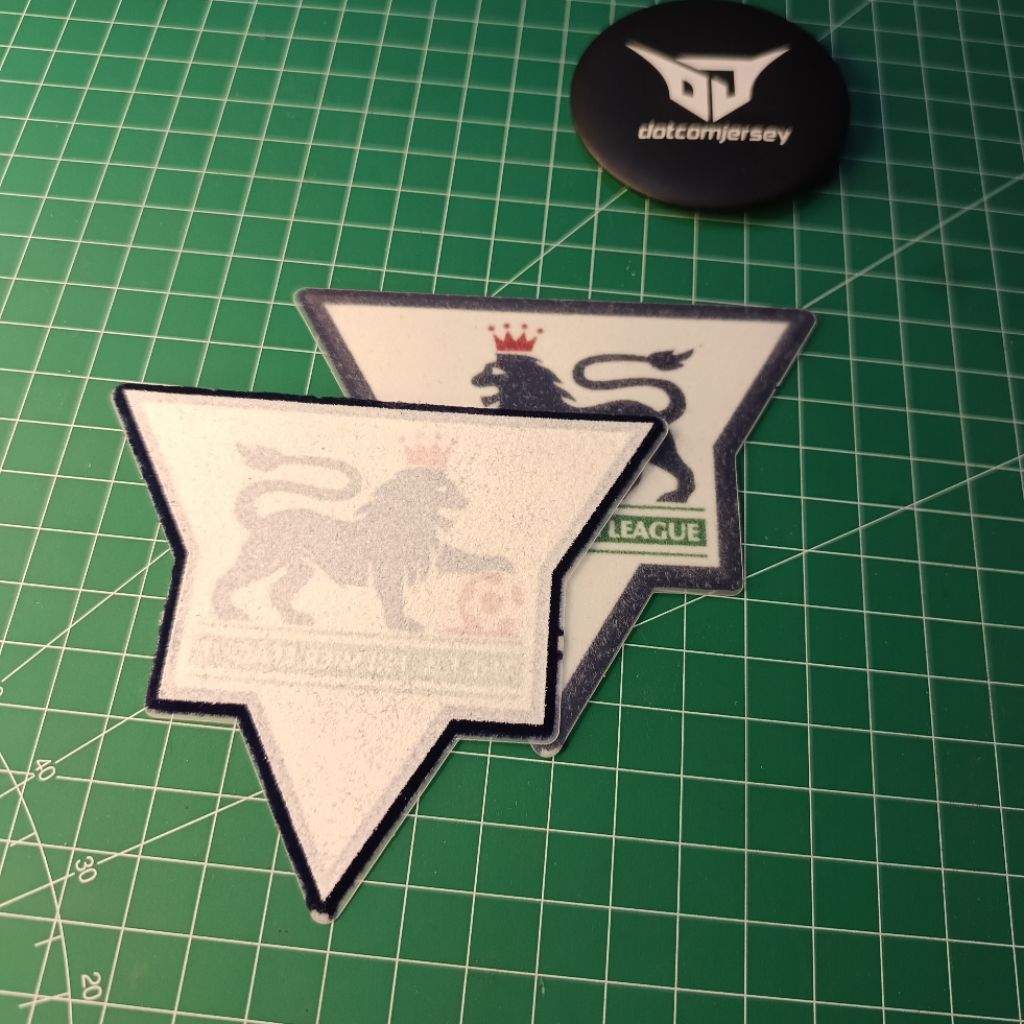 patch /badge epl retro 1993 - 2003 velvet hk (1PASANG)